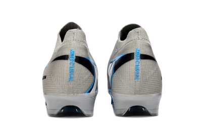 Nike Air Zoom Mercurial Vapor 16 Elite FG Football Boots - Gray/Sky Blue/Light Gray