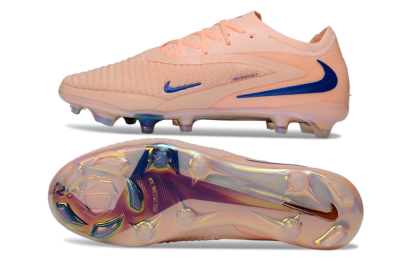 Nike Phantom 6 Elite Low FG Football Boots - Peach/Ocean Blue/Sunset Pink