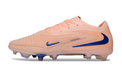 Nike Phantom 6 Elite Low FG Football Boots - Peach/Ocean Blue/Sunset Pink