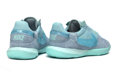 Nike Street Gato IC Football Shoes - Blue/Light Blue/Soft Grey