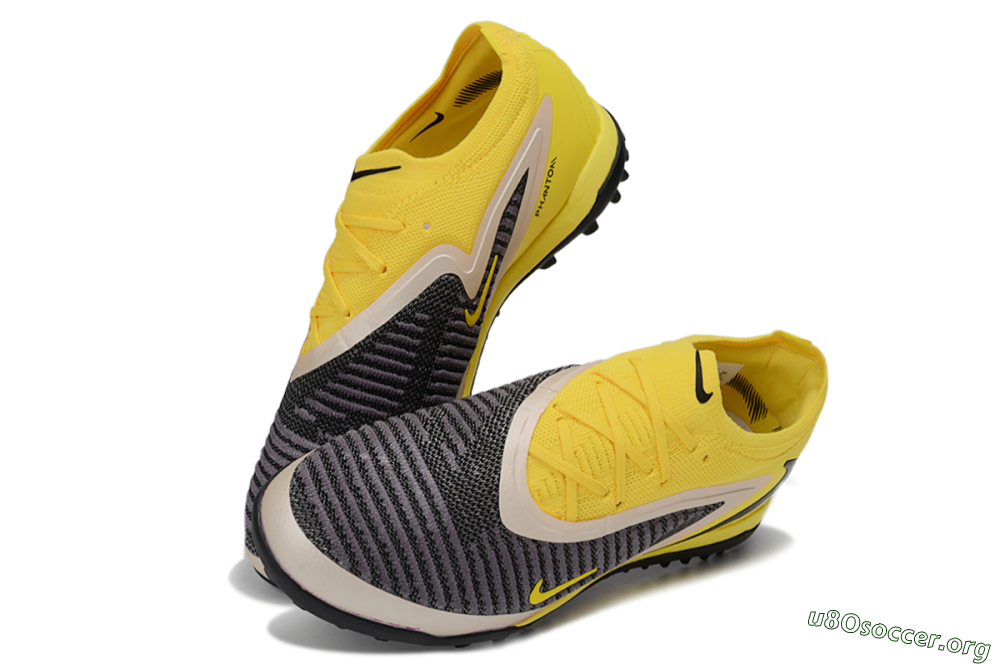 Nike Phantom 6 Elite Low TF Football Shoes - Yellow/Electric Yellow/Charcoal Gray 0