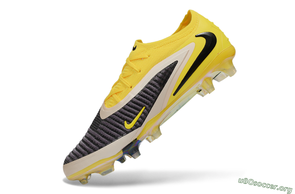 Nike Phantom 6 Elite Low FG Football Boots - Yellow/Electric Yellow/Graphite Gray 5