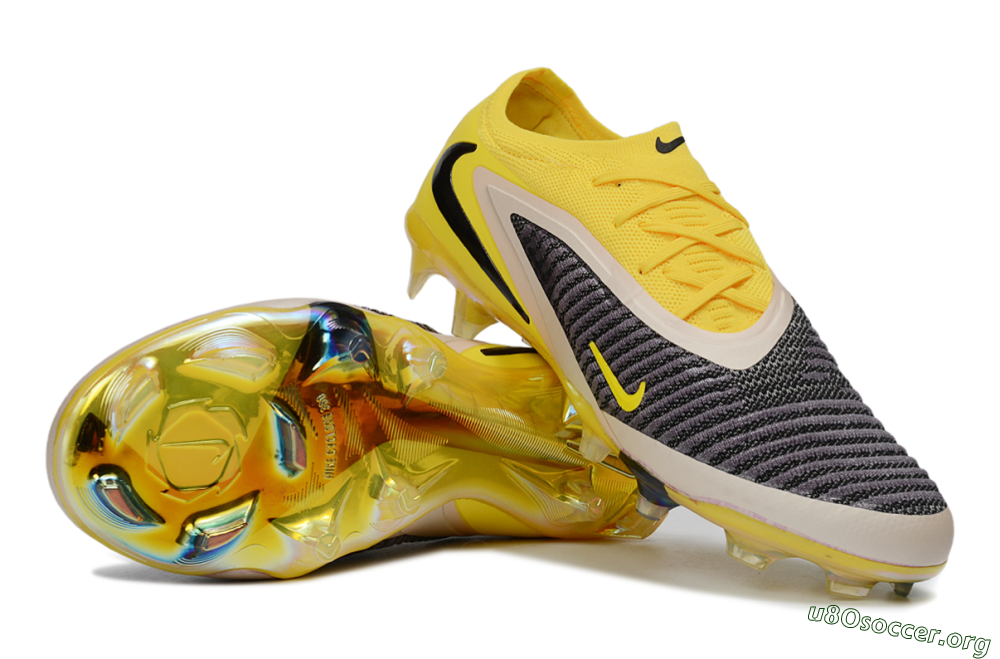 Nike Phantom 6 Elite Low FG Football Boots - Yellow/Electric Yellow/Graphite Gray 1