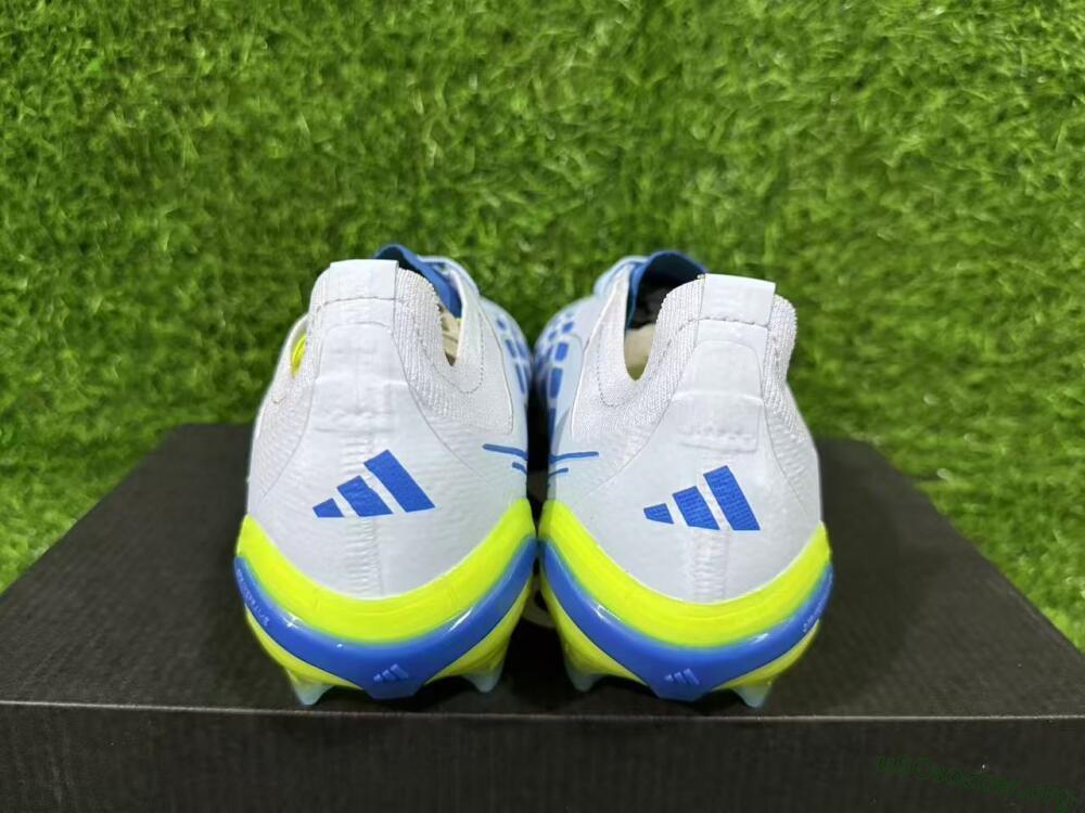 Adidas Predator 26 Elite FG Football Boots - Blue/Electric Lime/Azure