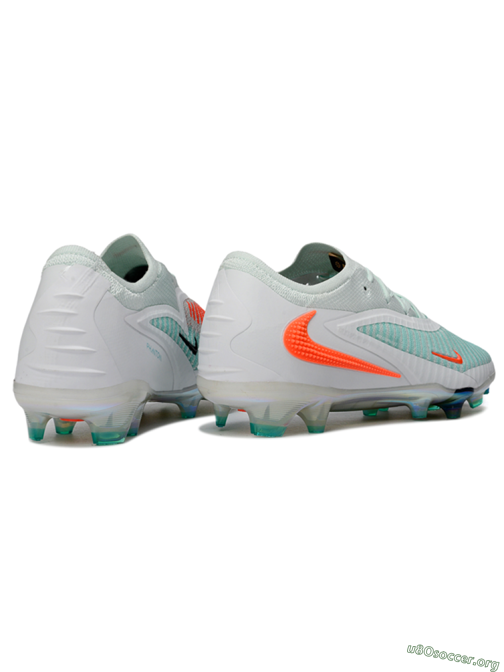 Nike Phantom 6 Elite Low FG Football Boots - Mint/Coral Glow/White Pearl 6