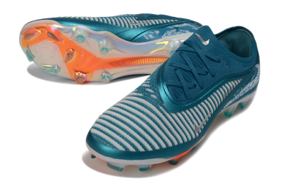 Nike Phantom 6 Elite Low FG Football Boots - Teal/Ocean Blue/White
