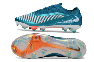 Nike Phantom 6 Elite Low FG Football Boots - Teal/Ocean Blue/White