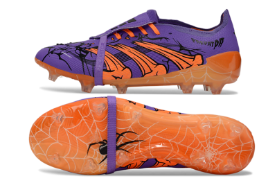 UFL x Adidas Predator 25 Elite Fold-Over Tongue FG Football Boots - Purple/Burnt Orange/Spider Black