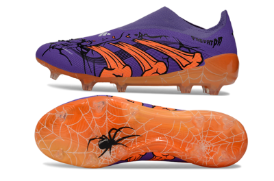 UFL x Adidas Predator 25 Elite FG Football Boots - Purple/Vibrant Orange/Deep Purple