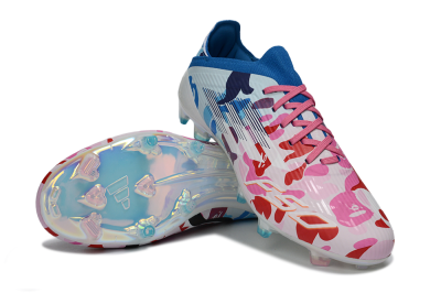 Adidas F50 Elite FG Football Boots - Pink/Blue Camo/Pink Splash