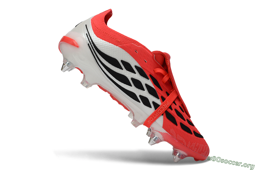 Adidas Predator 26 Elite Fold-Over Tongue SG Football Boots - Red/Bright Red/Black 4
