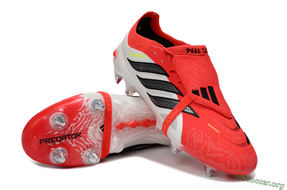 Adidas Predator 26 Elite Fold-Over Tongue SG Football Boots - Red/Bright Red/Black 0