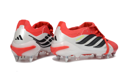 Adidas Predator 26 Elite Fold-Over Tongue SG Football Boots - Red/Bright Red/Black