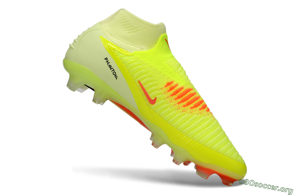 Nike Phantom 6 Elite Low FG Football Boots - Yellow/Neon Yellow/Black 4