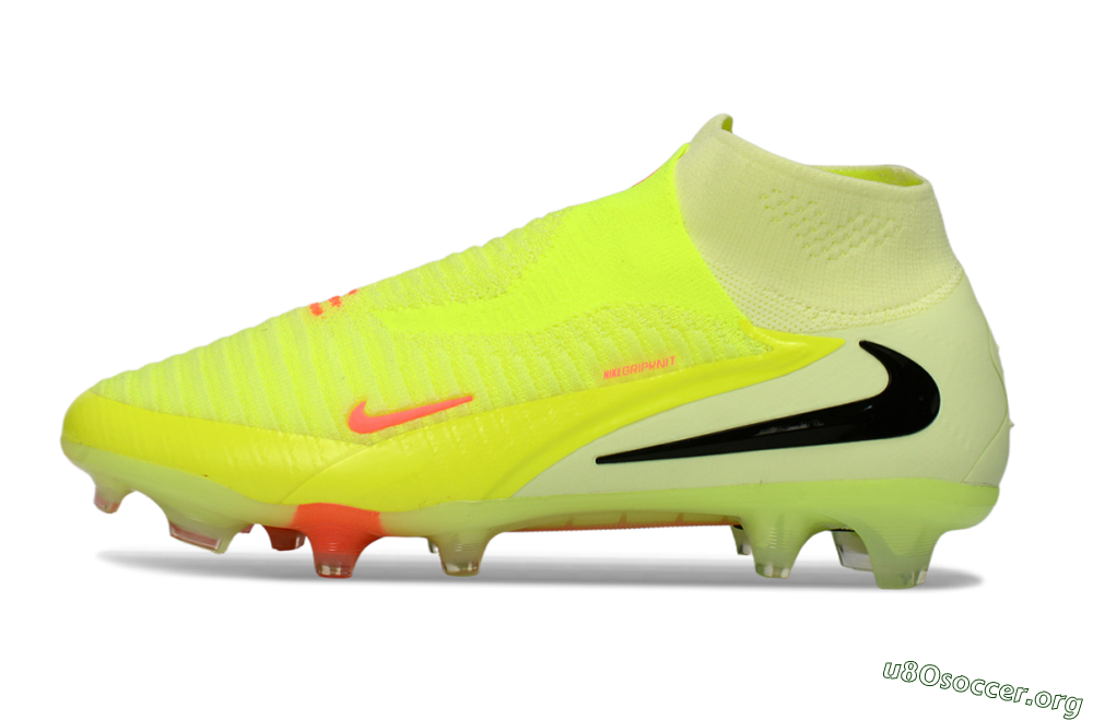 Nike Phantom 6 Elite Low FG Football Boots - Yellow/Neon Yellow/Black 3
