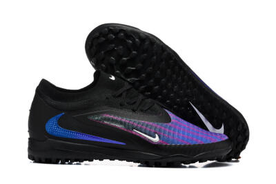 Nike Phantom 6 Elite Low TF Football Shoes - Black/Royal Blue/Magenta