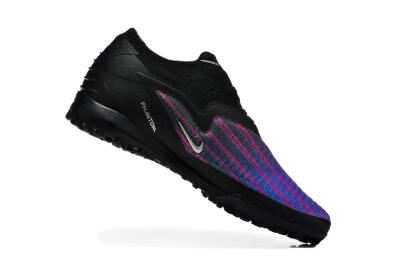 Nike Phantom 6 Elite Low TF Football Shoes - Black/Royal Blue/Magenta
