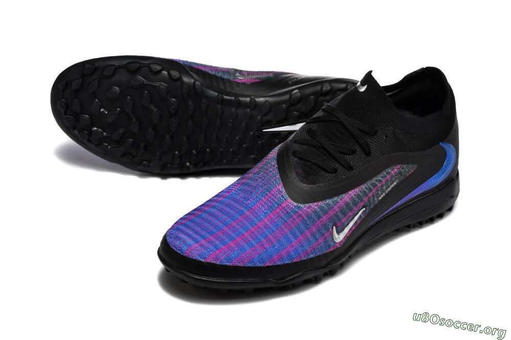 Nike Phantom 6 Elite Low TF Football Shoes - Black/Royal Blue/Magenta 0
