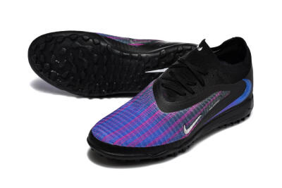 Nike Phantom 6 Elite Low TF Football Shoes - Black/Royal Blue/Magenta