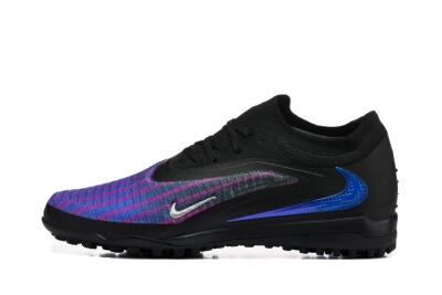 Nike Phantom 6 Elite Low TF Football Shoes - Black/Royal Blue/Magenta