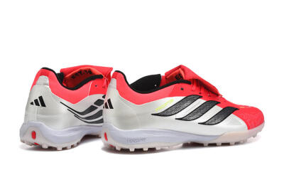 Adidas Predator 26 Elite Fold-Over Tongue TF Football Shoes - Red/Electric Red/Black