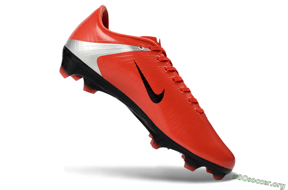 Nike Air Zoom Mercurial Vapor Superfly 1 CR7 2026 World Cup FG Football Boots - Orange/Dynamic Sunset/Metallic Silver 4