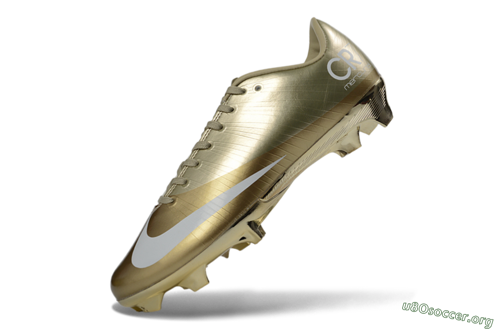 Nike Air Zoom Mercurial Vapor Superfly 1 CR7 2026 World Cup FG Football Boots - Gold/Metallic Gold/White 5