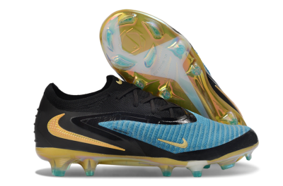 Nike Phantom 6 Elite Low FG Football Boots - Blue/Electric Blue/Gold