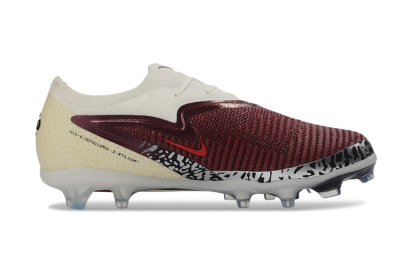 Nike Phantom 6 Elite Low FG Football Boots - Red/Cream/Black