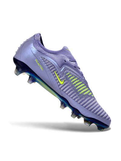 Nike Phantom 6 Elite Low FG Football Boots - Purple/Neon Lime/Silver