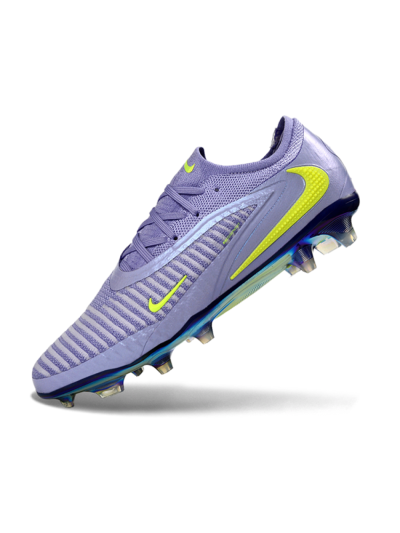 Nike Phantom 6 Elite Low FG Football Boots - Purple/Neon Lime/Silver