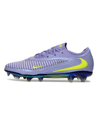 Nike Phantom 6 Elite Low FG Football Boots - Purple/Neon Lime/Silver