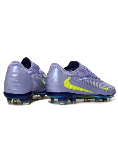 Nike Phantom 6 Elite Low FG Football Boots - Purple/Neon Lime/Silver