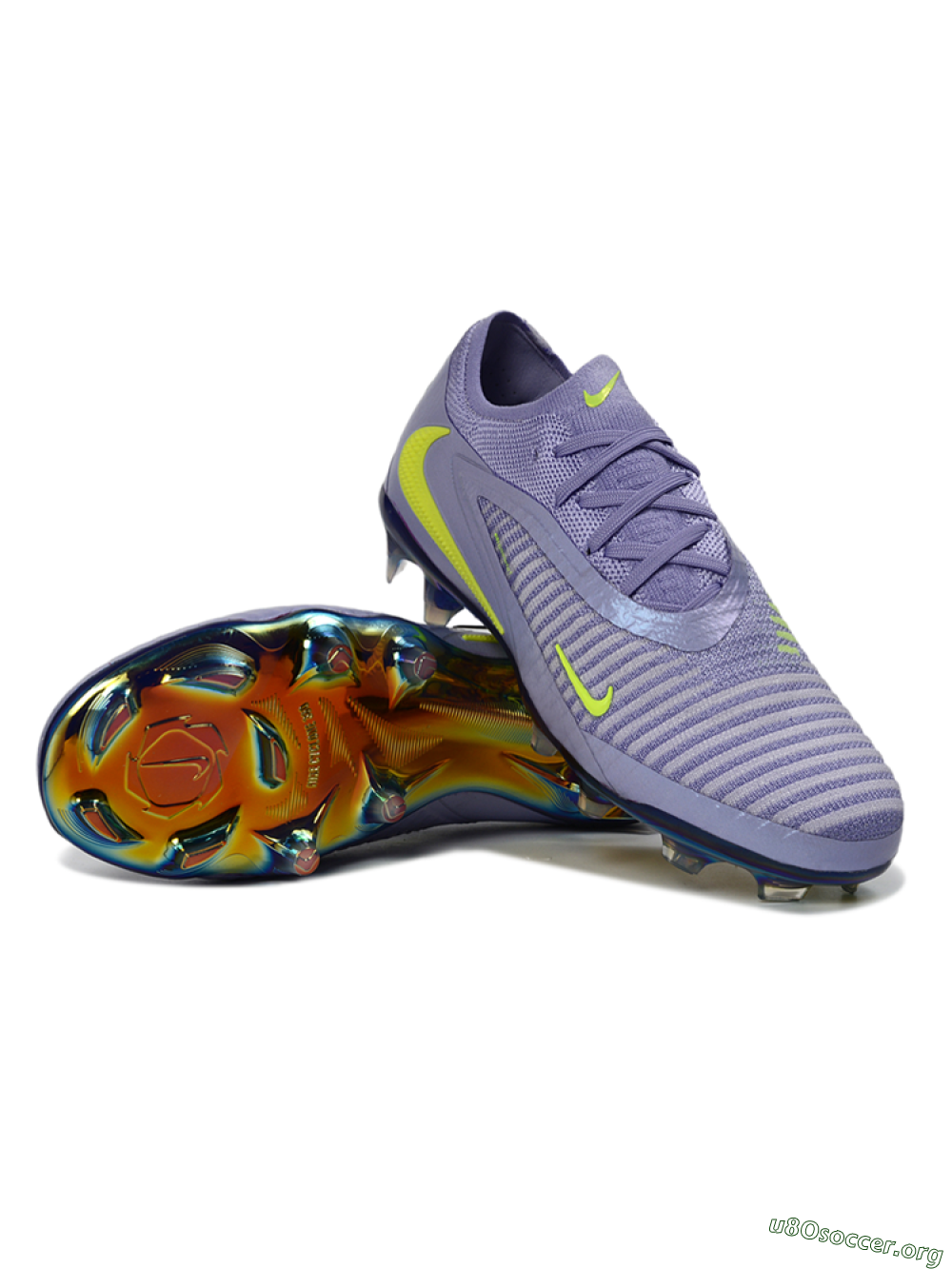 Nike Phantom 6 Elite Low FG Football Boots - Purple/Neon Lime/Silver 0