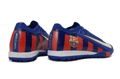 Nike Air Zoom Mercurial Vapor 16 Elite TF Football Boots - Blue/Crimson Red/Night Sky