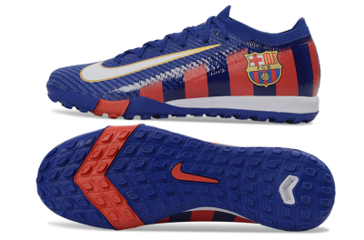 Nike Air Zoom Mercurial Vapor 16 Elite TF Football Boots - Blue/Crimson Red/Night Sky