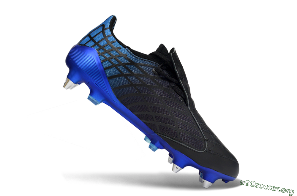 Adidas F50 Spider Elite SG Football Boots - Black/Electric Blue/Graphite 4