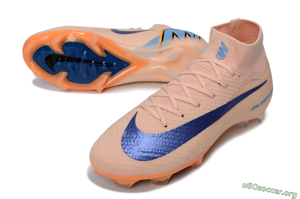 Nike Air Zoom Mercurial Superfly 10 Elite FG Football Boots - Peach/Coral Breeze/Deep Ocean 0
