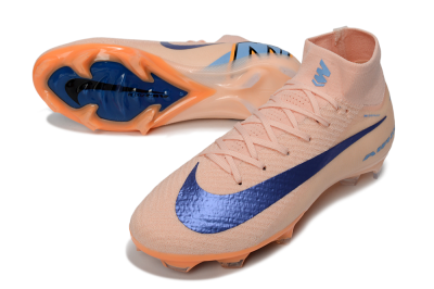 Nike Air Zoom Mercurial Superfly 10 Elite FG Football Boots - Peach/Coral Breeze/Deep Ocean