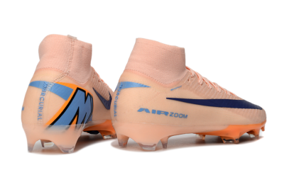 Nike Air Zoom Mercurial Superfly 10 Elite FG Football Boots - Peach/Coral Breeze/Deep Ocean