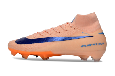 Nike Air Zoom Mercurial Superfly 10 Elite FG Football Boots - Peach/Coral Breeze/Deep Ocean