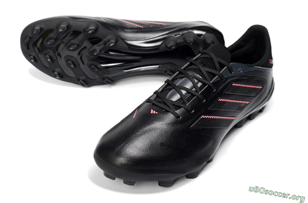 Adidas Copa Pure 3 FG Football Boots - Black/Crimson Red/Graphite Gray 0