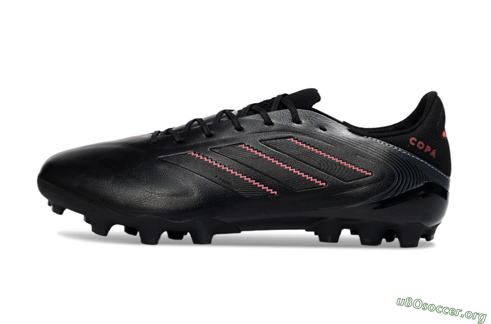 Adidas Copa Pure 3 FG Football Boots - Black/Crimson Red/Graphite Gray 3