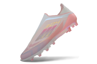 Adidas F50 304 Elite Laceless AG Football Boots - Pink/Coral Pink/Soft Lilac