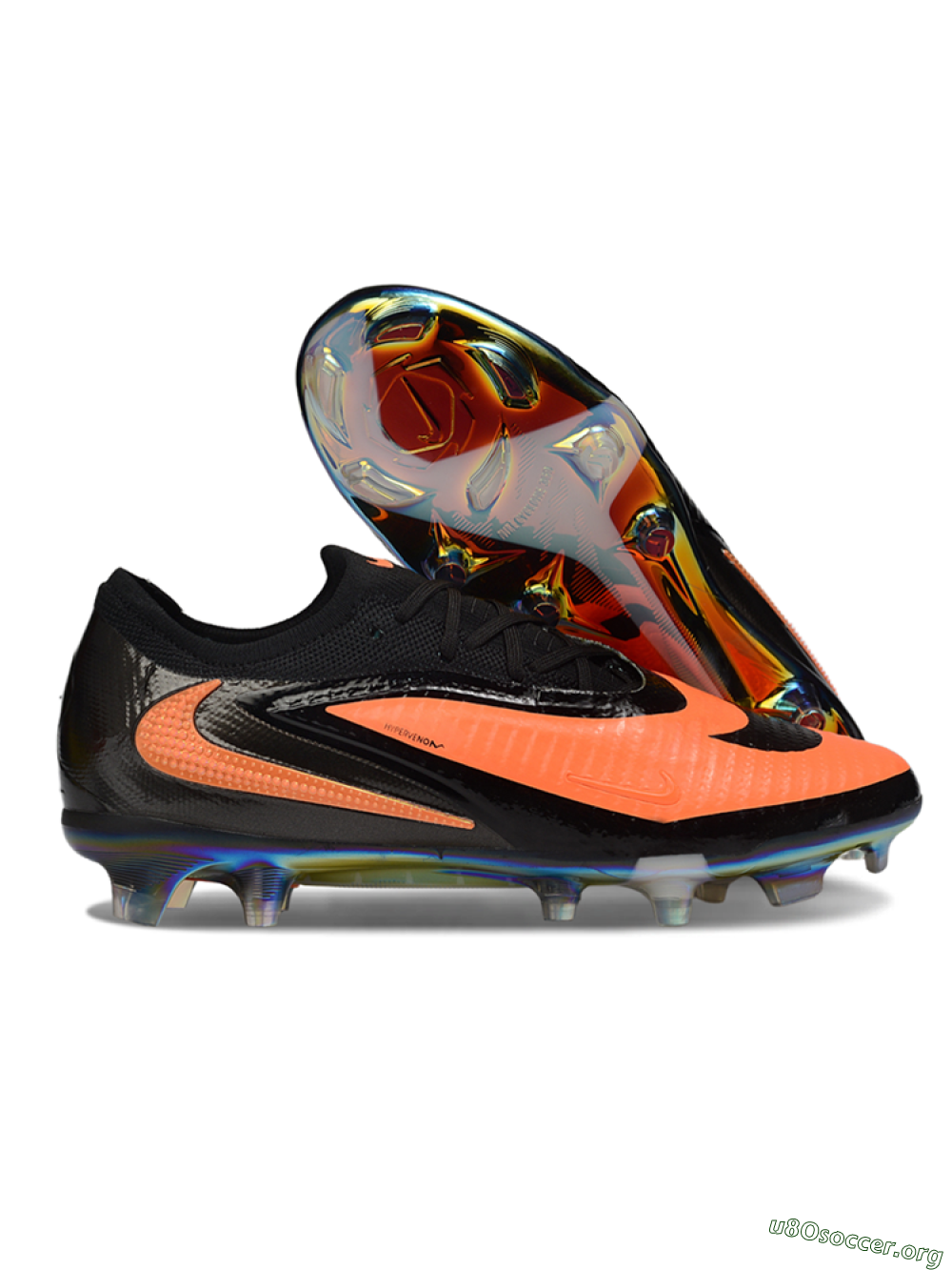 Nike Phantom 6 Elite Low FG Football Boots - Orange/Electric Orange/Black 2