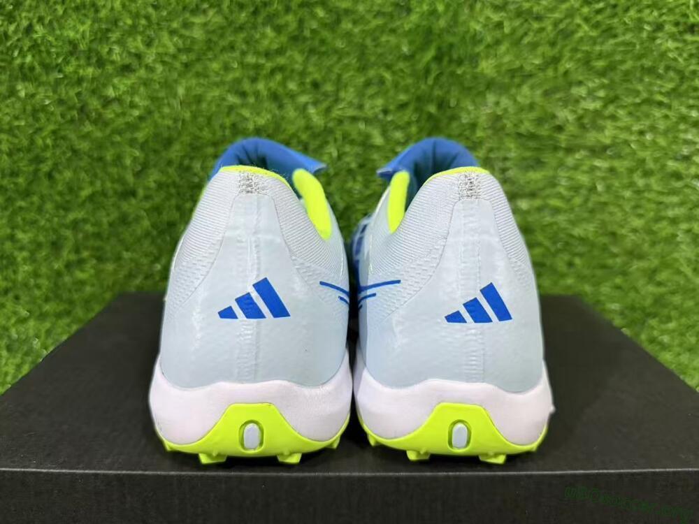 Adidas Predator 26 Elite Fold-Over Tongue TF Football Shoes - Blue/Lime Green/Neon Yellow