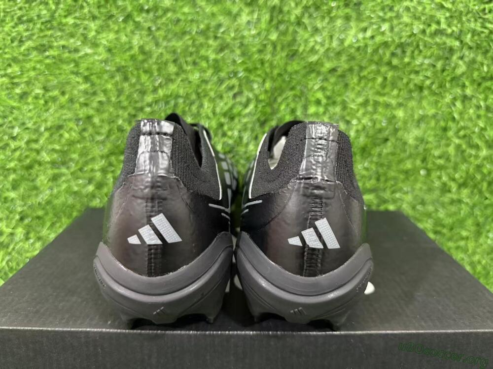 Adidas Predator 26 Elite FG Football Boots - Black/Graphite Grey/Dark Shadow