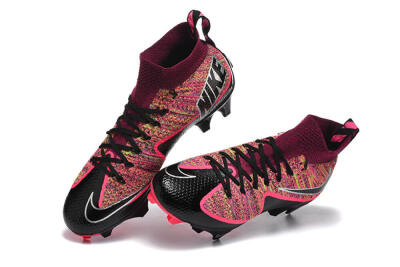 Nike Magista Obra FG Football Boots - Black/Bright Pink/Crimson Red