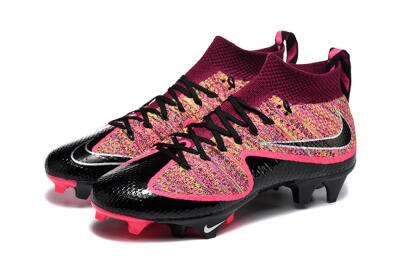 Nike Magista Obra FG Football Boots - Black/Bright Pink/Crimson Red
