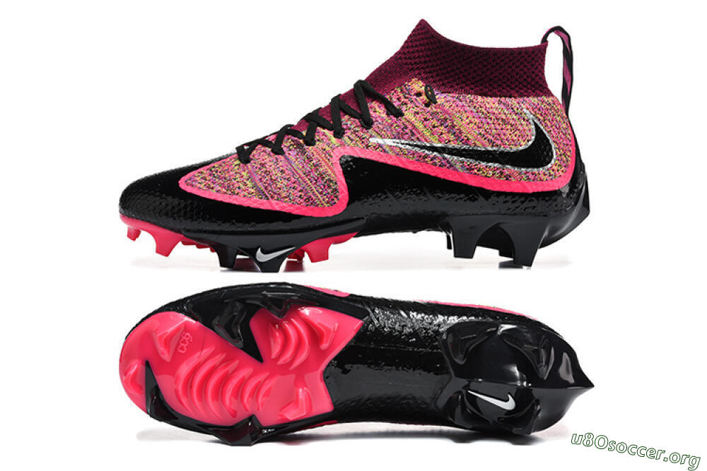 Nike Magista Obra FG Football Boots - Black/Bright Pink/Crimson Red 1